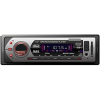 Автомагнитола CDX-1237, FM/USB/SD/AUX, MP3, 50W×4