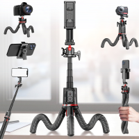 Штатив-трипод C03, гибкий, для телефона, фотоаппарата и экшн-камеры, с Bluetooth-пультом