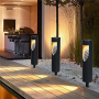 Садовый солнечный светильник Garden Light 2, столбик, 34×8 см, IP65