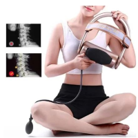 Тренажер для шейного отдела позвоночника Сervical vertebra traction массажер