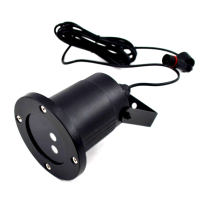 Лазерный звездный проектор с пультом Star Shower Laser Light (металл)