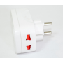 Сетевой разветвитель тройник Travel Adaptor 823 c 2 USB 1500mA 7043