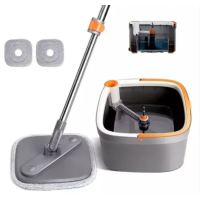Система для уборки с ведром Mop K10 (2 насадки из микрофибры)