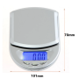 Портативные мини-цифровые весы GS A04-500g