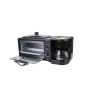 Электропечь,-электросковородка-кофеварка Domotec MS-5308B, 1050 Вт, 3 в 1