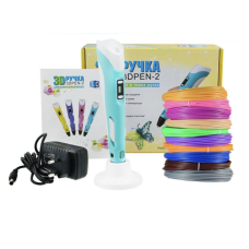 Детская 3D ручка Pen-2 с набором эко пластика