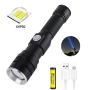 Фонарик ручной BL 611 -P50 18650 battery POLICE 6988