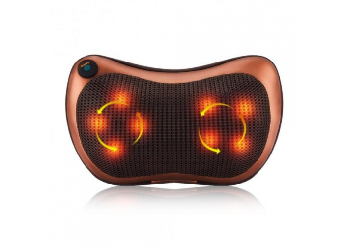 Инфракрасный роликовий массажер Massage Pillow QY-8028