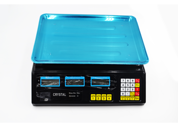 Торговые весы Crystal CR-50KG