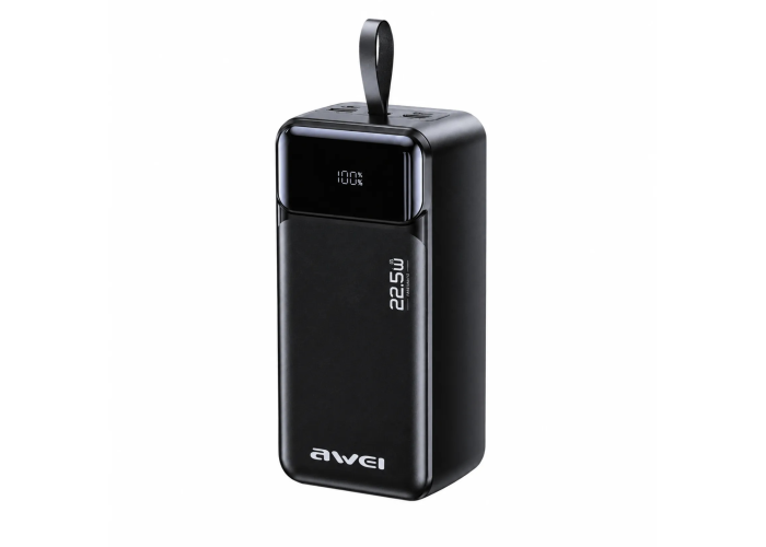 Power Bank AWEI PA-106 50000 mAh, 22.5W, QC 3.0, LED-дисплей