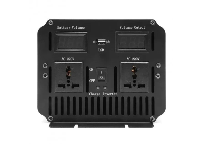 Преобразователь напряжения Power Inverter WX-7100, 7000 Вт, с функцией зарядки