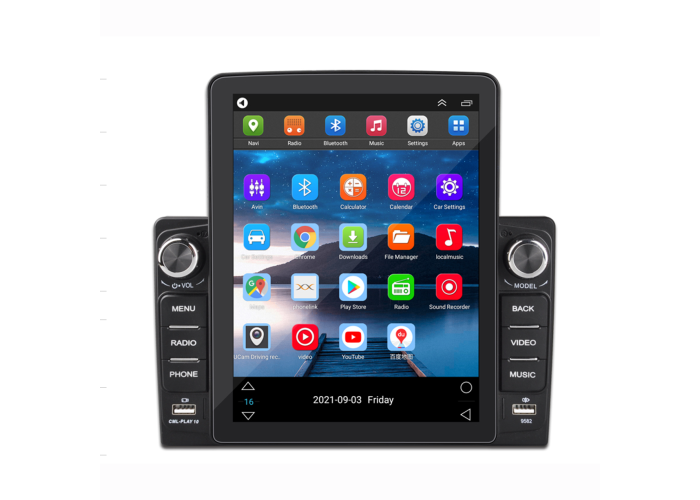 Автомагнитола 9582A 9,5" CarPlay Android 4+64 ГБ