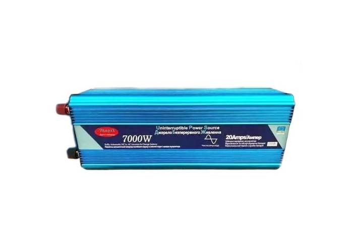 Преобразователь напряжения Power Inverter WX-7100, 7000 Вт, с функцией зарядки