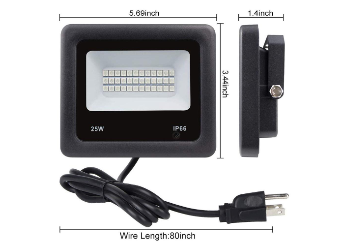 Led прожектор 25W IP66 BT с приложением