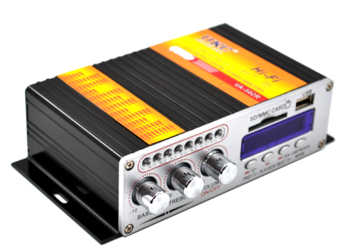Усилитель звука VA-502R USB+Mp3 (55W)x2