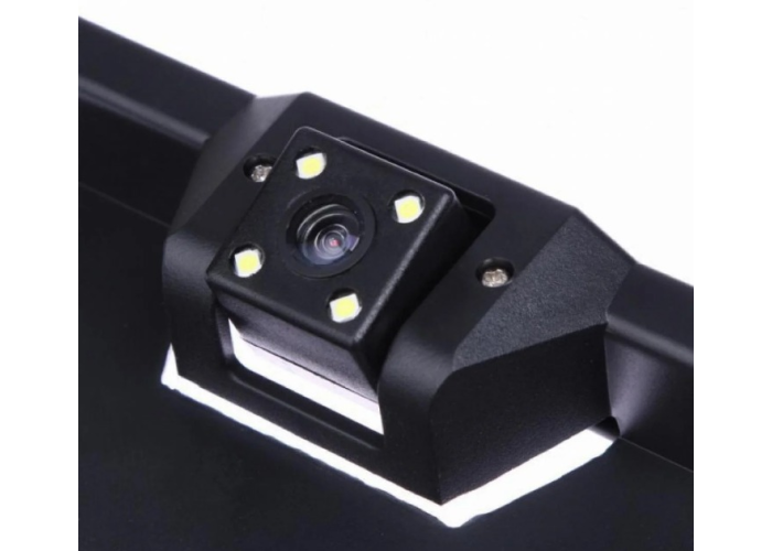Автомобильная рамка для номера JX 9488 с камерой заднего вида и LED-подсветкой
