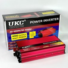 Преобразователь напряжения 4000 W, AC/DC AR, 12V–220V