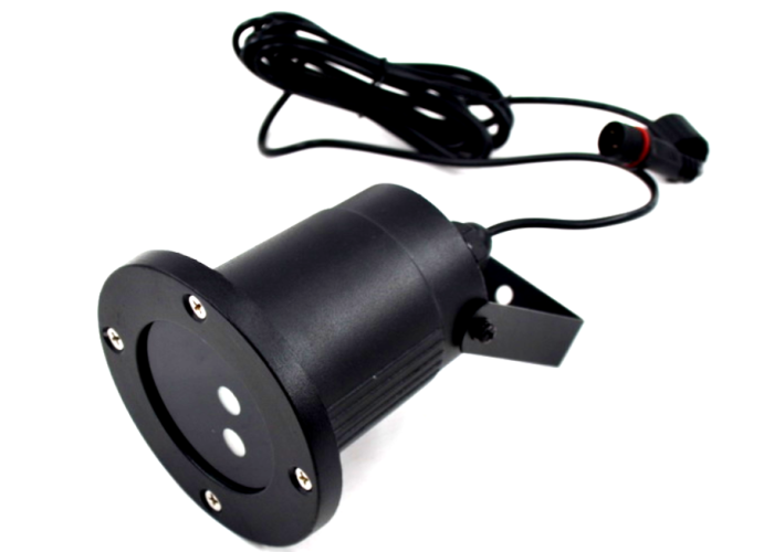 Лазерный звездный проектор с пультом Star Shower Laser Light (металл)