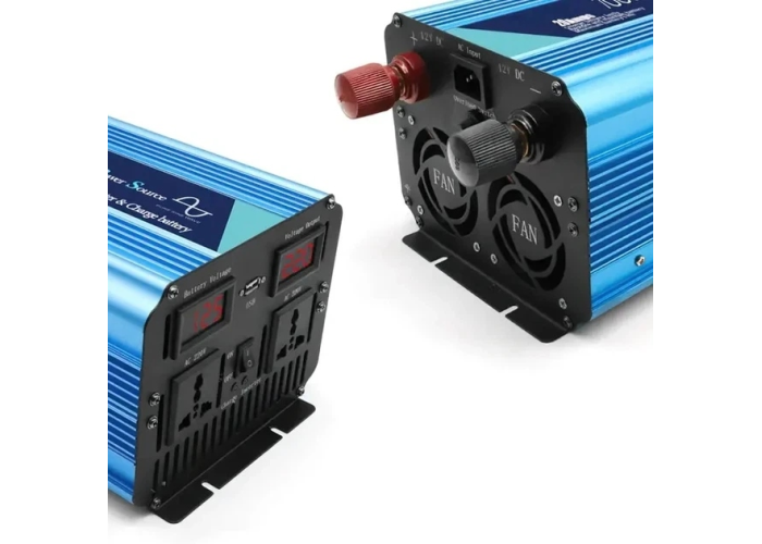 Преобразователь напряжения Power Inverter WX-7100, 7000 Вт, с функцией зарядки