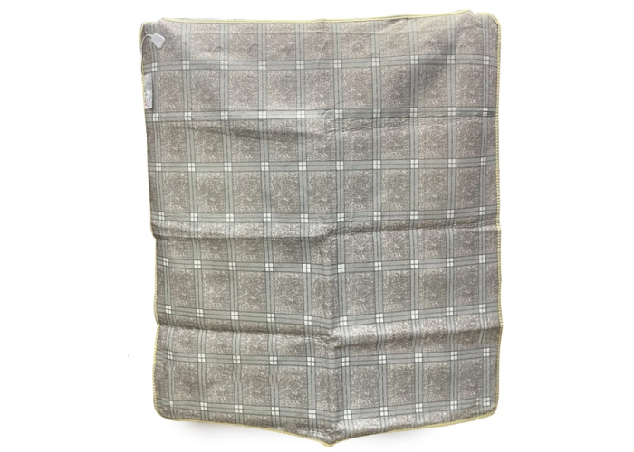 Электропростынь Electric Blanket, 150 × 180 см, серая клетка