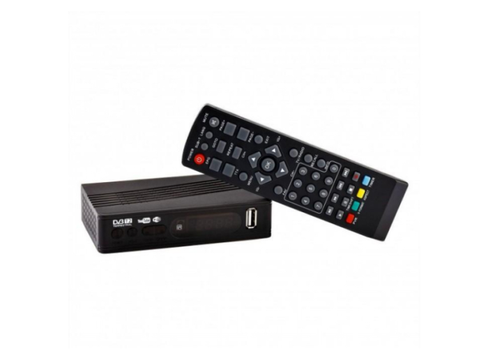Тюнер DVB-T2 0967 с поддержкой wi-fi адаптера