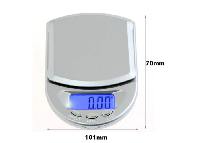 Портативные мини-цифровые весы GS A04-500g