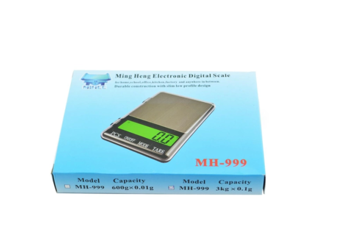 Карманные ювелирные электронные весы MIHEE 0,1-600 гр MH-999