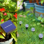 Садовый светильник Garden Light, шарообразный с пузырьками, на солнечной батарее, 20 шт(1уп)