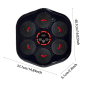 Боксерская музыкальная мишень MRA24-DC-08, 6 кнопок, Bluetooth, с перчатками