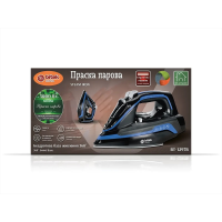 Паровой беспроводной утюг BITEK BT-1297, 3000 Вт, с керамической подошвой и базой 360°