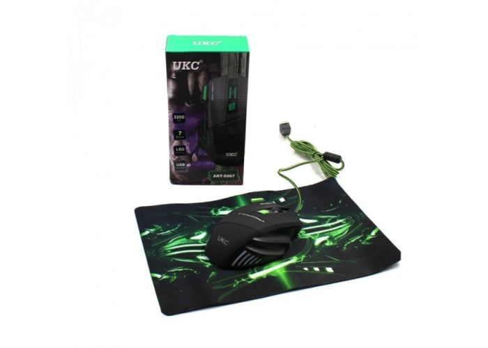 Мышка GAMING MOUSE X7S 7D с ковриком
