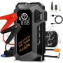 Пусковое устройство JUMP STARTER с компрессором, 68800 мА·ч, цифровой дисплей