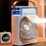 Вентилятор с водяным охлаждением Air Cooler Fan F4, с увлажнителем, подсветкой, 3 режима, таймер