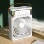Вентилятор с водяным охлаждением Air Cooler Fan F4, с увлажнителем, подсветкой, 3 режима, таймер