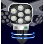 Водонепроницаемый уличный светильник Solar sensor light JD-2178 на солнечной батарее