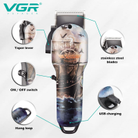 Аккумуляторная машинки для стрижки волос VGR V690 Salon Series