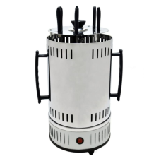 Электрошашлычница Domotec MS-7782, 1000 Вт, 6 шампуров, белая
