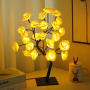Светодиодное дерево, "Желтые Розы" 50CM 24LED USB THL-24-130