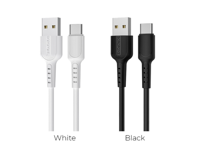 Кабель USB BOROFONE BX16 Easy Type-C (3A) (1M)