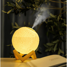 Увлажнитель воздуха ночник ЛУНА 3D Moon Lamp ультразвуковой