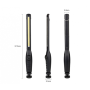 Фонарик BL 821 + с магнитом COB 18650 battery usb charge 6984