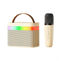 Портативная колонка К18, микрофон, RGB