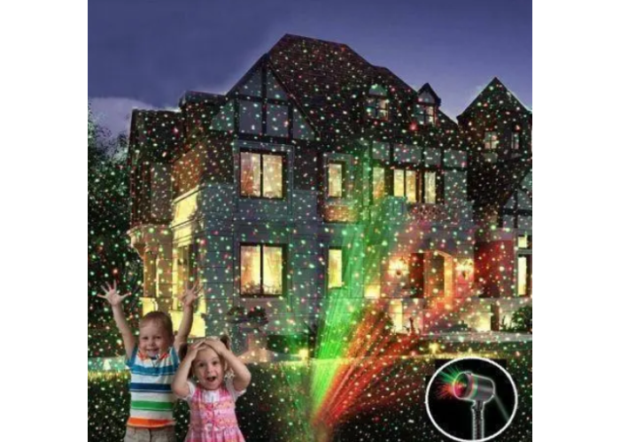 Лазерный проектор уличный 8003 (Диско)