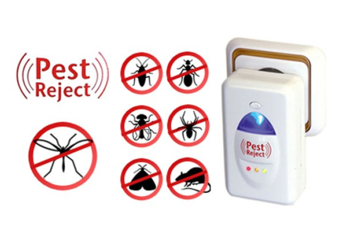 Ультразвуковой отпугиватель грызунов и насекомых Pest Reject HK 02