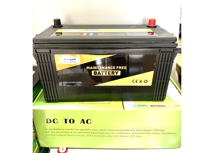 Автомобильный аккумулятор 100MF-12V