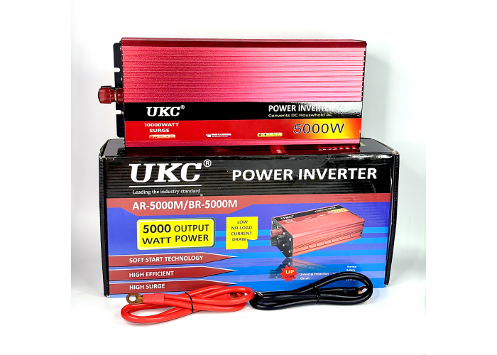 Преобразователь напряжения 5000 W AC/DC AR (UKC), 12V–220V