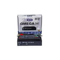 Тюнер DVB-T2 OMEGA IOTO METAL с поддержкой wi-fi адаптера (с экраном)