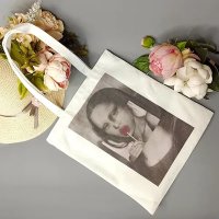 Бежевый шоппер 24-473 на молнии с карманом 40х34 см 6 цветов