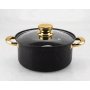 Набор посуды COOKWARE SET G-A12, 8 предметов, керамическое покрытие, кастрюли 20 и 24 см, сковорода 26 см, ковш 18 см