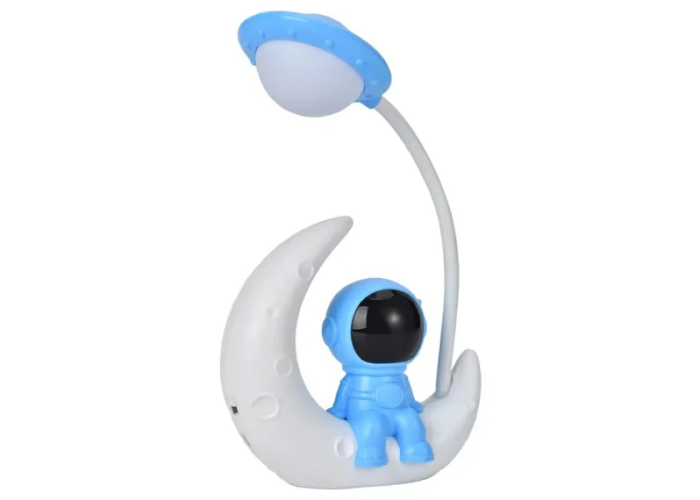 Декоративный LED ночник «Космонавт на Луне», с USB-зарядкой